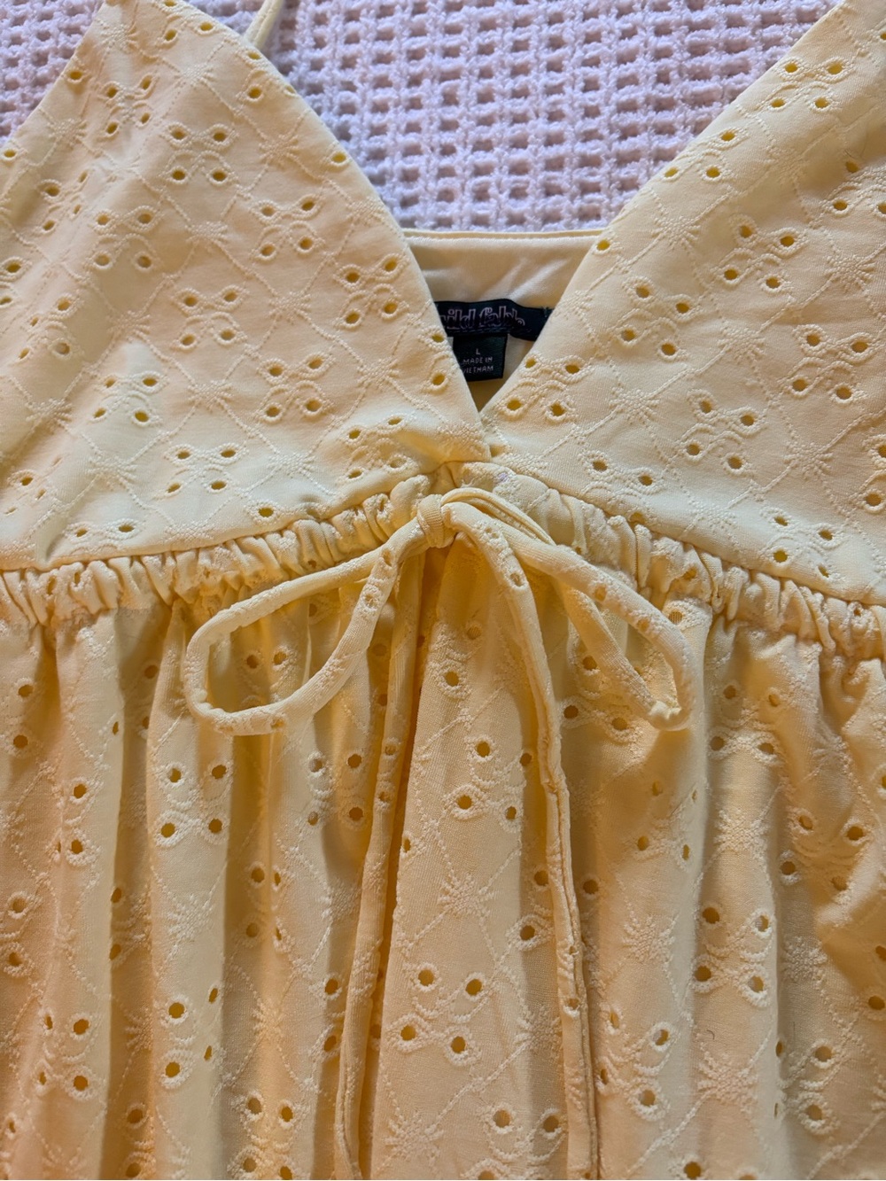 Yellow Summer Dress - Picture 3 of 6